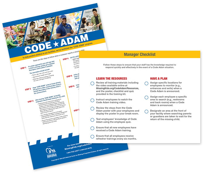 thumbnail image of poster and checklist